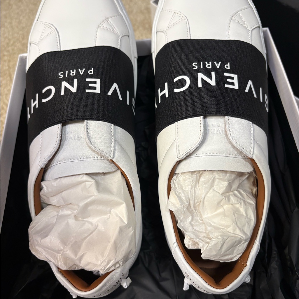 Givenchy Urban Street White And Black Sneakers